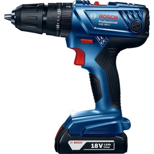 BOSCH CORDLESS DRILL GSB 180-LI 18V