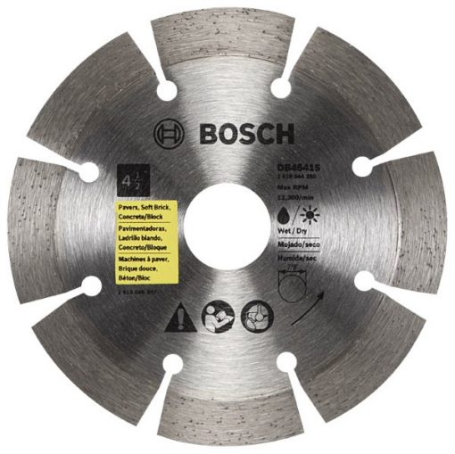 BOSCH DIAMOND DISC 4.5 SEGMENTED