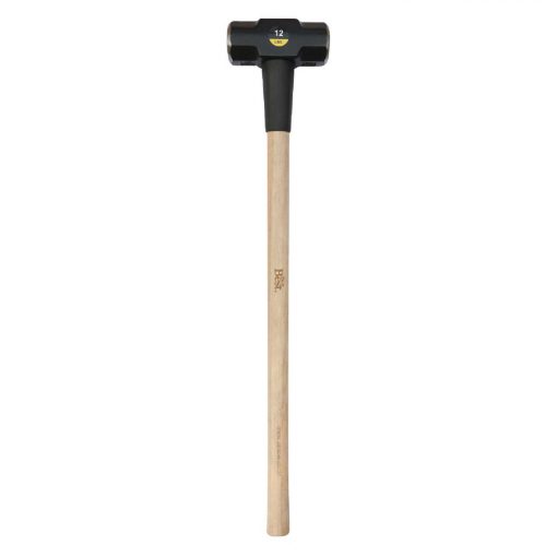 SLEDGE HAMMER HICKORY HANDLE 12LBS-WERT