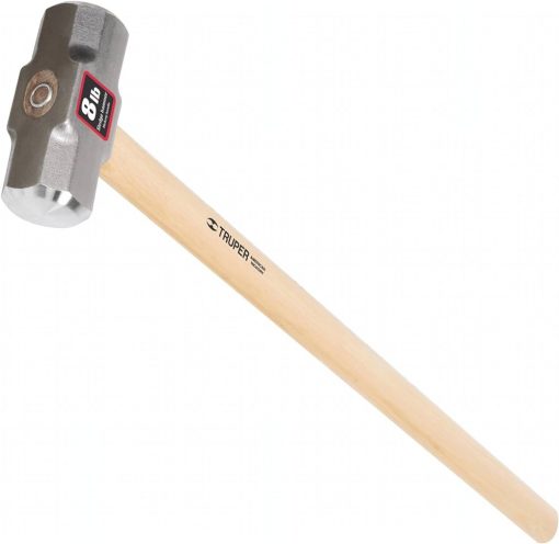 SLEDGE HAMMER HICKORY HANDLE 8LBS-WERT