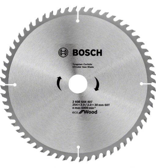 BOSCH CIRCULAR SAW BLADE 10 X 60T